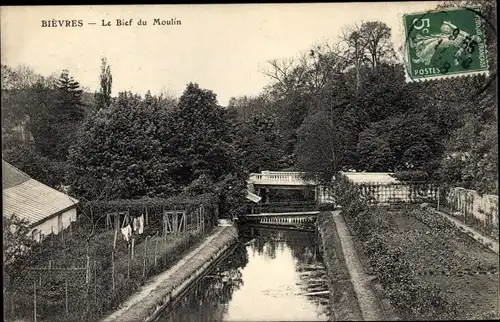 Ak Bièvres Essonne, Le Bief du Moulin