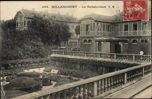 Ak Billancourt Hauts de Seine, Le Sanatorium