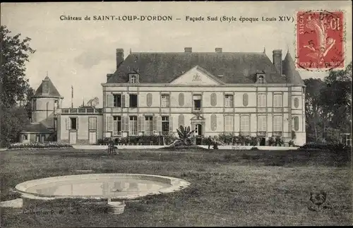 Ak Saint Loup D´Ordon Yonne, Le Château