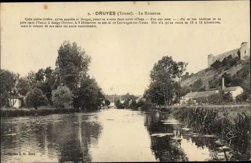 Ak Druyes Yonne, Le Ruisseau