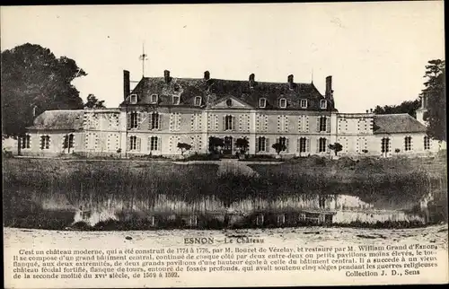 Ak Esnon Yonne, Le Château