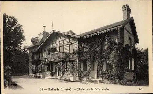 Ak Salbris Loir et Cher, Chalet de la Bilarderie