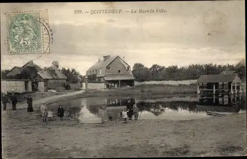 Ak Quitteboeuf Eure, La Mare de Ville