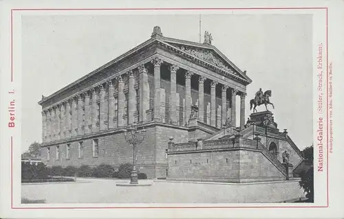 Kabinett Foto Berlin Mitte, Nationalgallerie, Edm. Gaillard