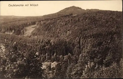 Ak Kreischa bei Dresden, Wilischbaude