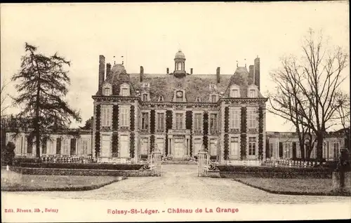 Ak Boissy Saint Leger Val de Marne, Château de la Grange