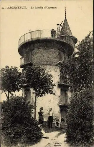 Ak Argenteuil Val d'Oise, Le Moulin d'Orgemont