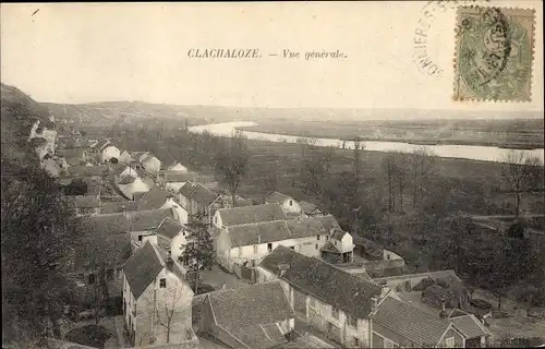 Ak Clachaloze Gommecourt Yvelines, Vue Générale