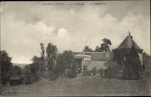 Ak Goupillières Yvelines, Le Château, L´Orangerie
