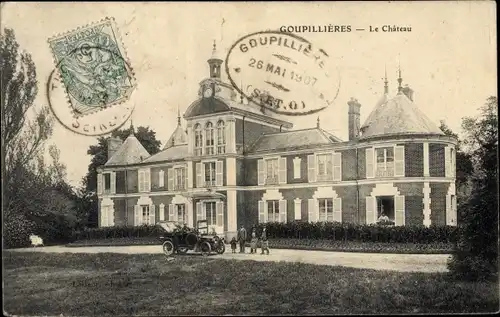 Ak Goupillières Yvelines, Le Château