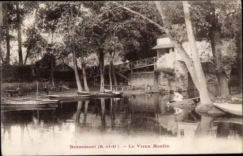 Ak Dennemont Yvelines, Le Vieux Moulin