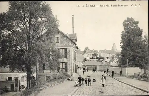 Ak Bièvres Essonne, Rue du Petit Bièvres