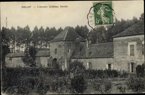 Ak Dollot Yonne, L´Ancien Château féodal