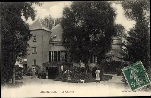 Ak Argenteuil Yonne, Le Château