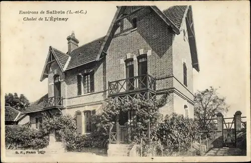 Ak Salbris Loir et Cher, Chalet de l´Épinay