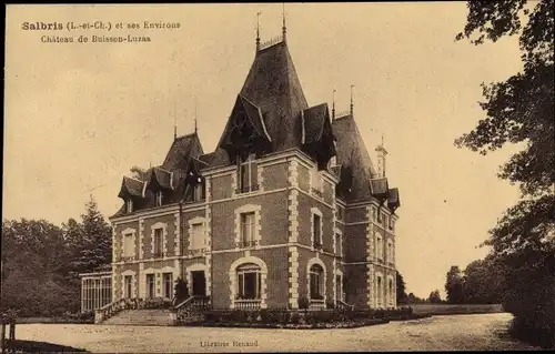 Ak Salbris Loir et Cher, Château de Buisson-Luzas