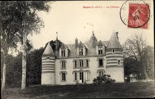 Ak Ruan-sur-Egvonne Loir-et-Cher, Le Château