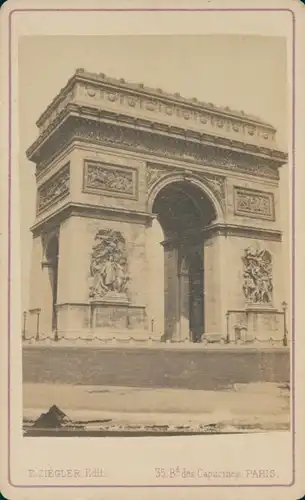 CdV Paris VIII., Arc de Triomphe