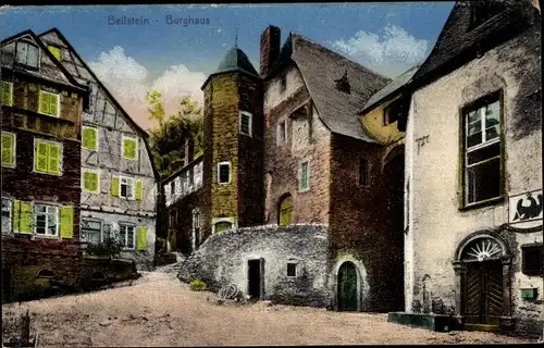 Ak Beilstein an der Mosel, Burghaus