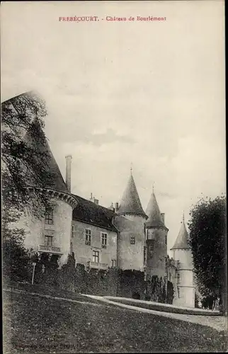 Ak Frébécourt Vosges, Château de Bourlémont