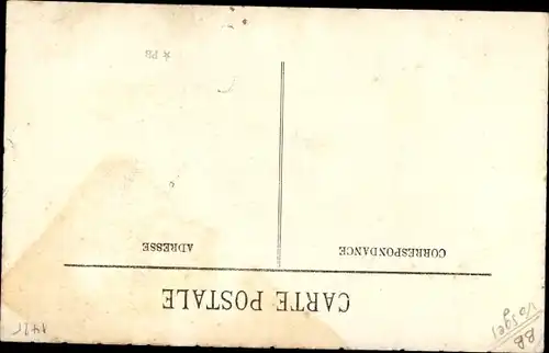 Litho Ak Plombières les Bains Lothringen Vosges, Source du Crucifix