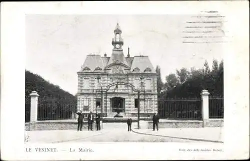 Ak Le Vésinet Yvelines, La Mairie