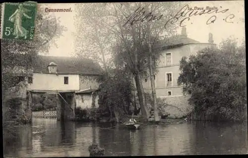 Ak Dennemont Yvelines, Le Vieux Moulin