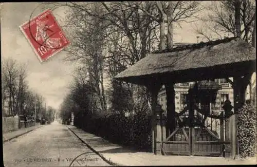 Ak Le Vésinet Yvelines, Rue Villebois-Mareuil