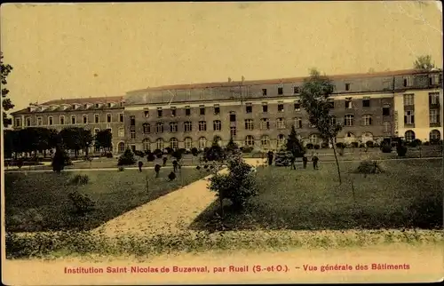 Ak Rueil Hauts-de-Seine, Institution de Nicolas de Buzenval, Vue Générale