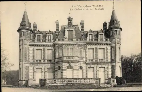 Ak Valenton Val de Marne, Château de la Tourelle