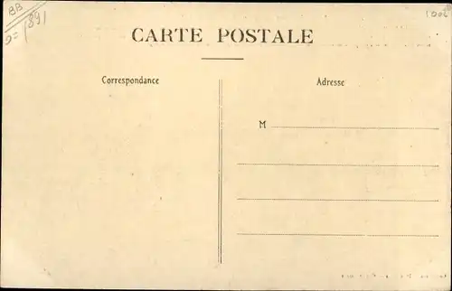 Ak Sens Yonne, Inondations de Janvier 1910 au Clos Le Roi