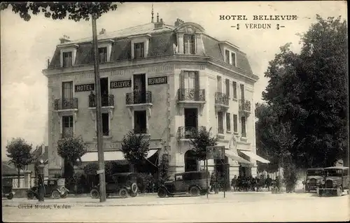 Ak Verdun Meuse, Hotel Bellevue