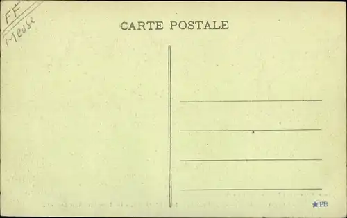 Ak Rupt aux Nonains Meuse, Restaurant Chevalier, Les Tonnelles