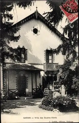 Ak Saran Loiret, Villa des Quatre Vents