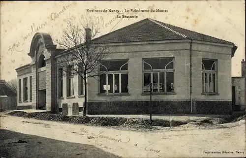 Ak Nancy Meurthe et Moselle, Vélodrome de Montet, La Brasserie