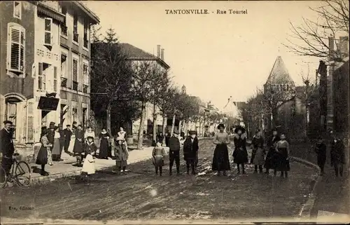 Ak Tantonville Meurthe et Moselle, Rue Tourtel