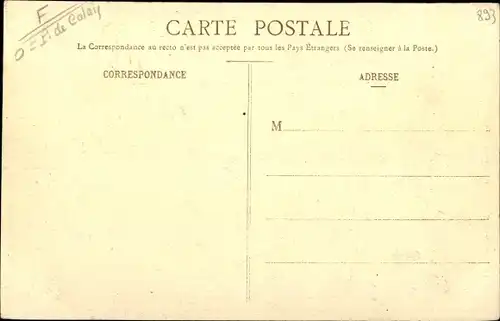 Litho Ak Calais Pas de Calais, 1908 Souvenir du Bon Vieux Temps, Tramway à Cheval ligne 19