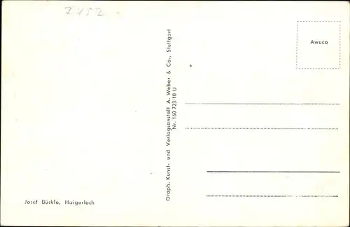 Ak Haigerloch im Zollernalbkreis, St. Annekirche, Innenansicht