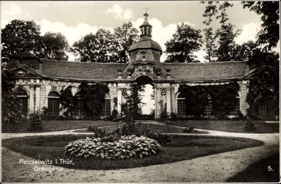 Ak Meuselwitz im Kreis Altenburger Land, Orangerie Nr. 2875344