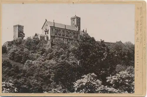 Kabinett Foto Lutherstadt Eisenach in Thüringen, Wartburg
