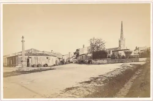 Kabinett Foto Bordeaux Gironde, un coin, eglise