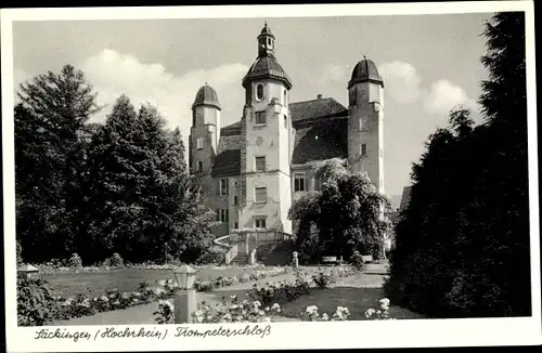 Ak Bad Säckingen am Hochrhein, Trompeterschloss