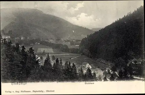 Ak Ohrdruf in Thüringen, Stutzhaus