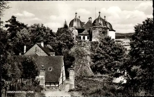 Ak Gemünden im Hunsrück, Haus Koppenstein, Hotel und Café