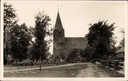 Foto Ak Diever Drenthe Niederlande, Ned. Herv. Kerk