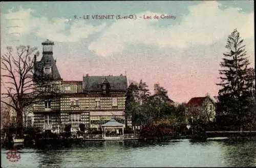 Ak Le Vésinet Yvelines, Lac de Croissy