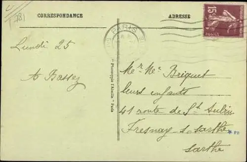 Ak Le Vésinet Yvelines, Lac de Croissy