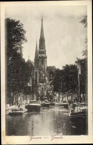 Ak Gouda Südholland Niederlande, Gouwe