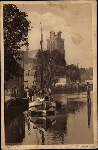 Ak Dordrecht Südholland Niederlande, Nieuwe Haven
