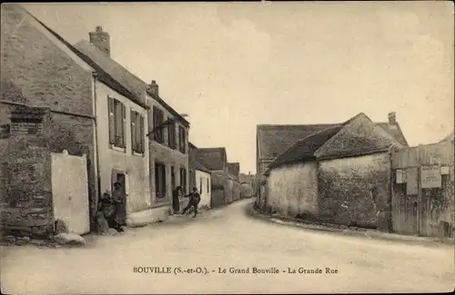 Ak Bouville Essonne, Le Grand Bouville, La Grande Rue